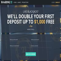 roaring21bj Roaring 21 Blackjack Page