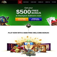 Blackjack Ballroom €500 Free Bonus