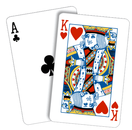 Blackjack cards
